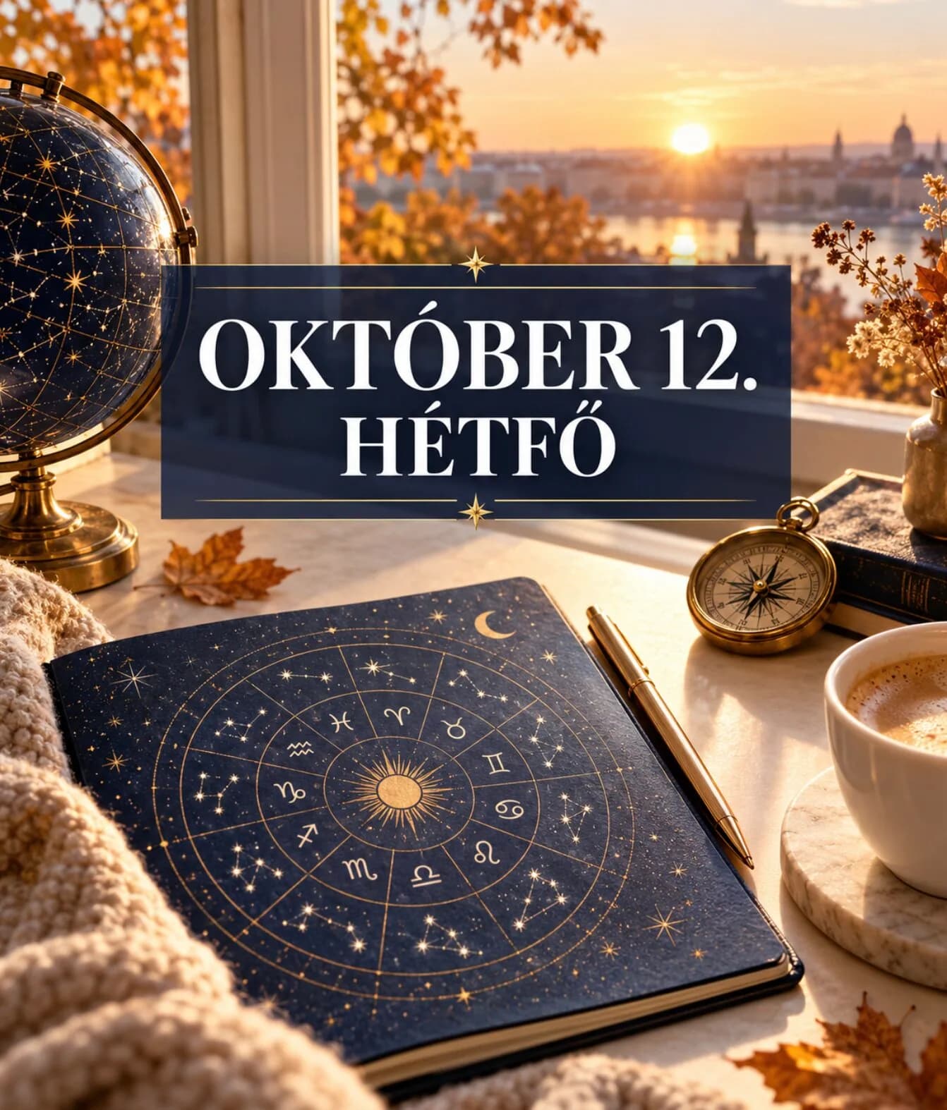 Hétfői horoszkóp, 2026. október 12.: ma a türelem és az őszinteség hozhat megkönnyebbülést