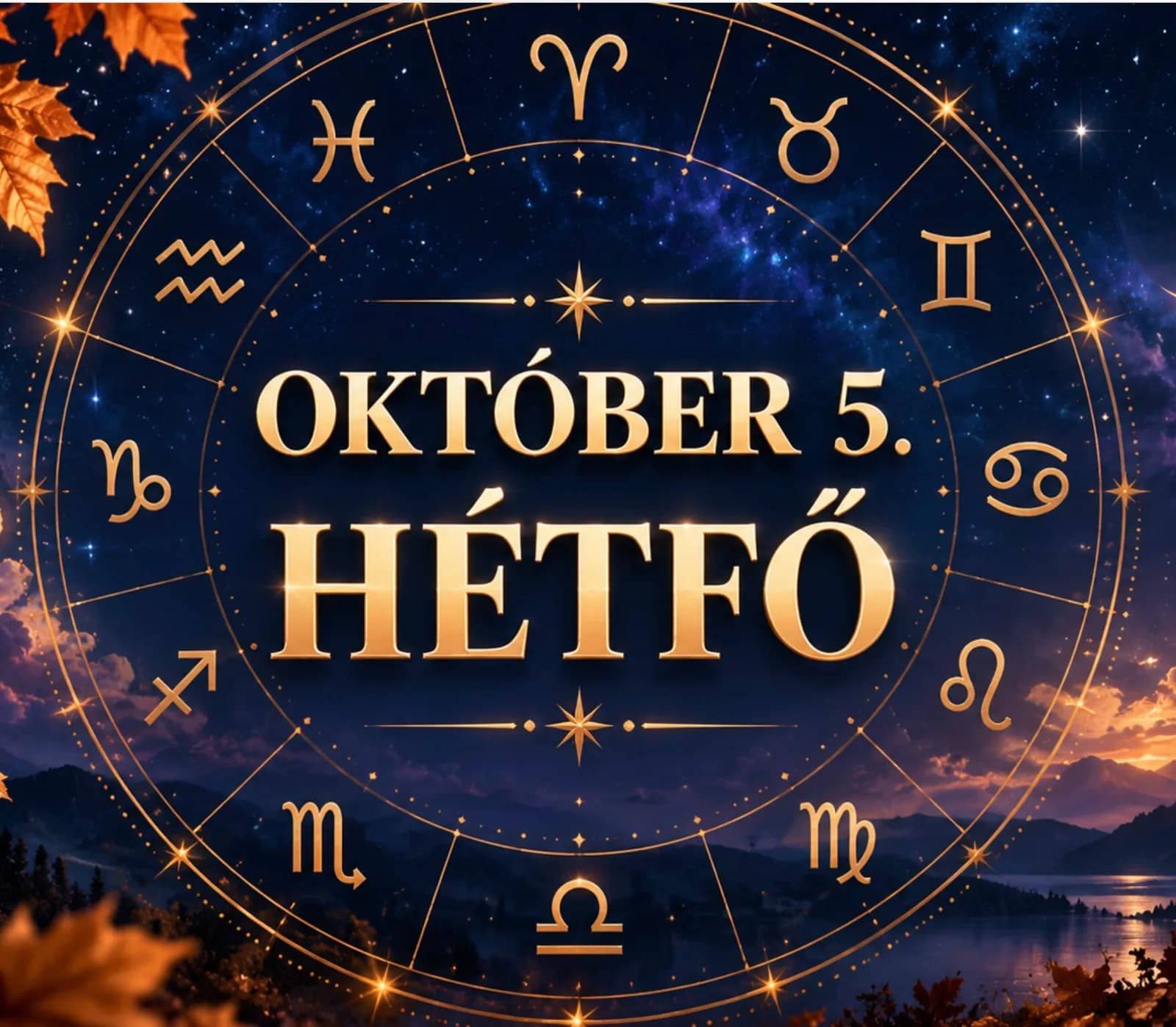 Hétfői horoszkóp 2026. október 5-re: egy régóta halogatott döntés több jegynek is új lendületet adhat