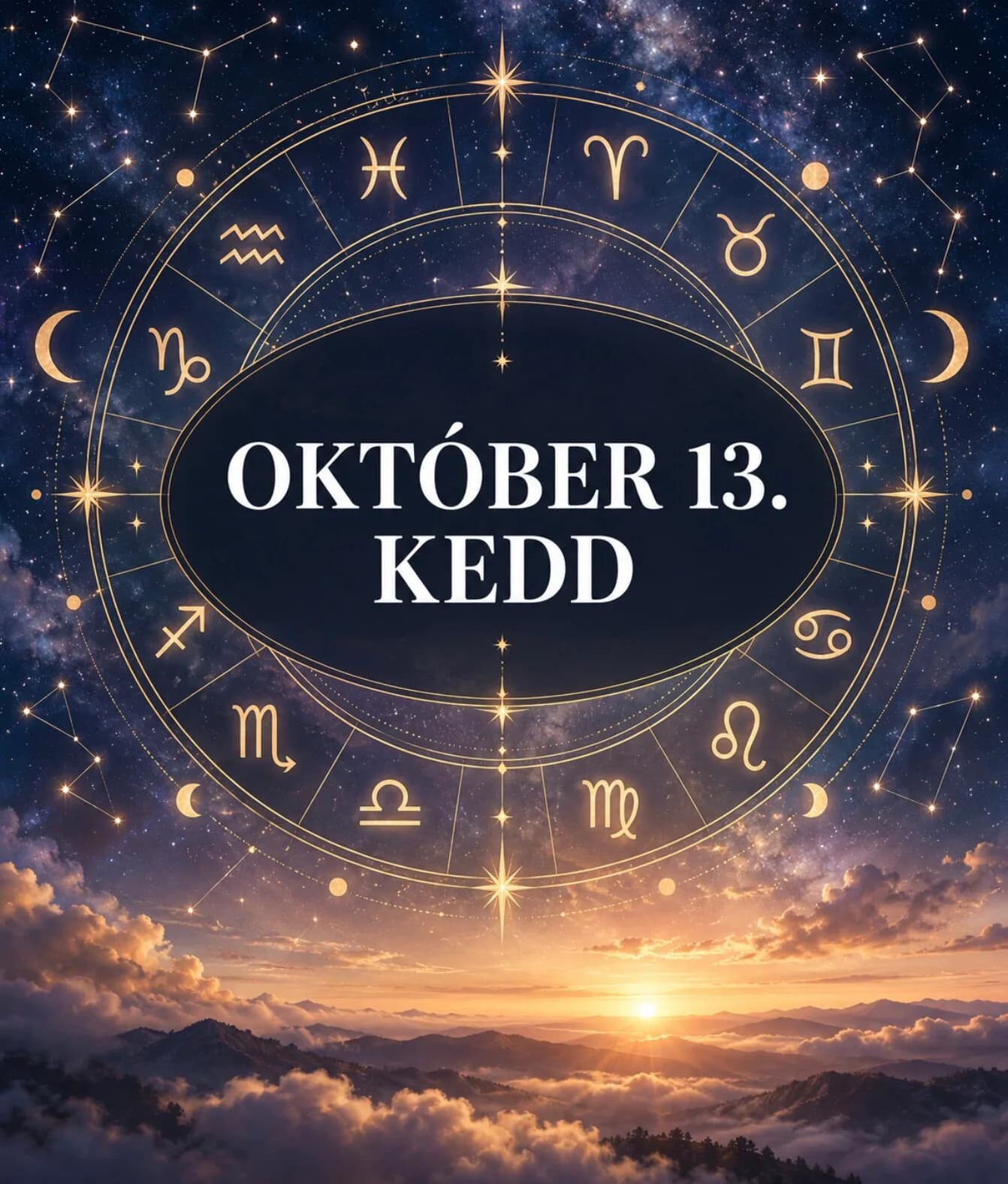 Keddi horoszkóp, 2026. október 13.: a megszokottól eltérő megoldás hozhat lendületet