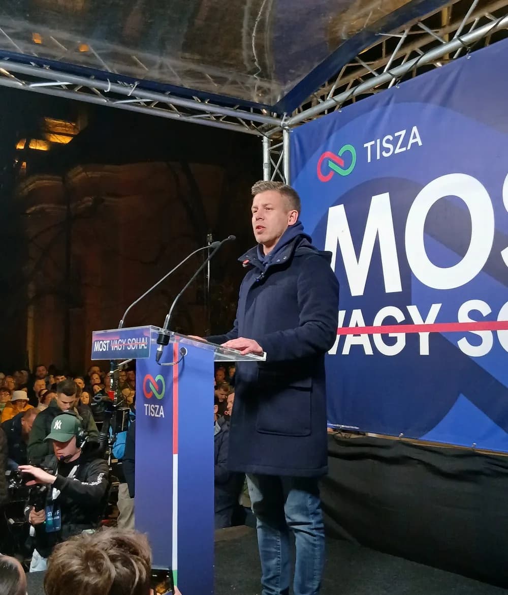 Magyar Péter felkerült a TIME100 Next 2026 listájára